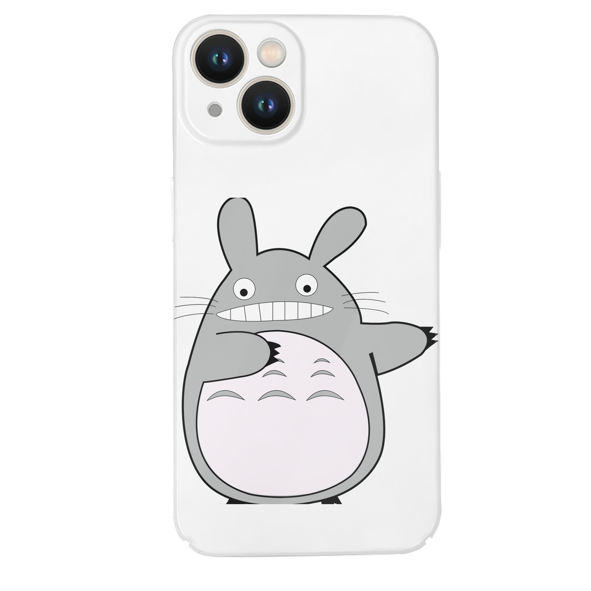 （画像用） となりのトトロ 草壁メイ 草壁サツキ My Neighbor Totoro Satsuki Kusakabe Mei Kusakabe 【iPhone 14シリーズ対応】ハードケース